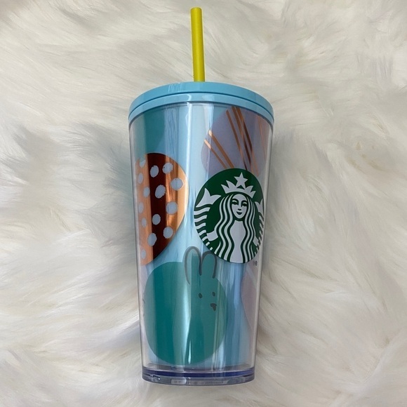 Starbucks Spring/Easter 2020 Light Blue Tumbler - Picture 1 of 4